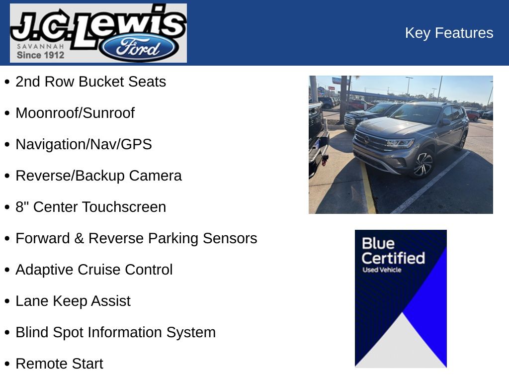 2021 Volkswagen Atlas 3.6L V6 SEL Premium