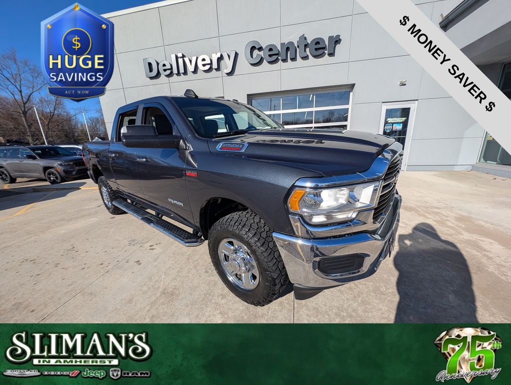Gray (Maximum Steel Metallic Clearcoat) 2019 RAM 2500 Pickup Truck Four-Wheel Drive 8-Speed Automatic