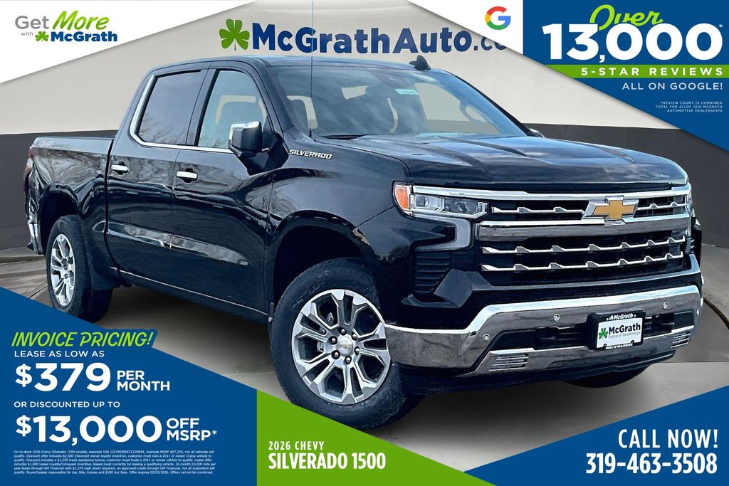 2026 Chevrolet Silverado 1500 LTZ Crew Cab 4WD