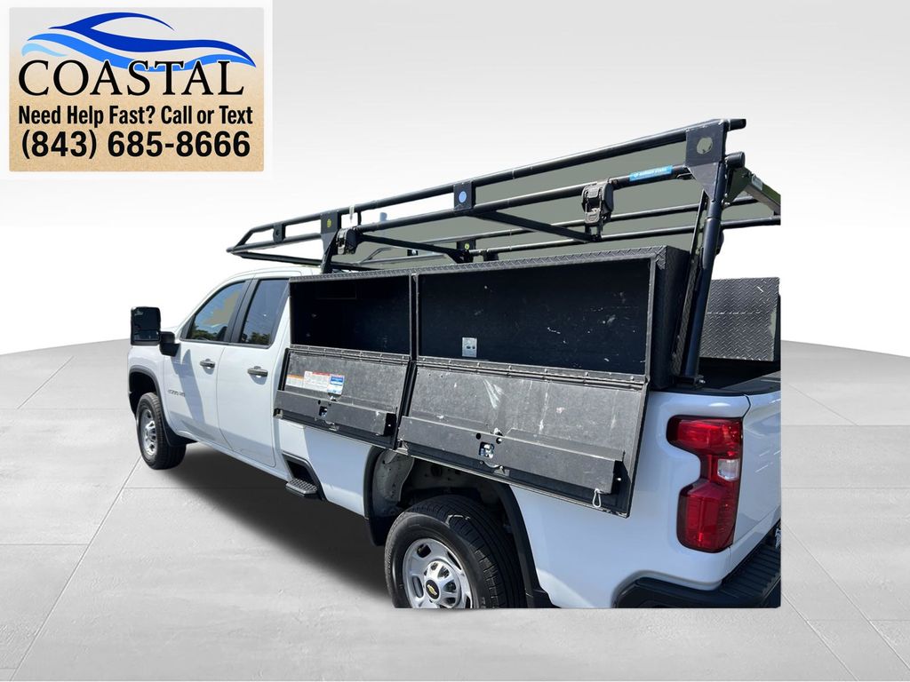 2022 Chevrolet Silverado 2500HD Work Truck White at Coastal Chevrolet Cadillac