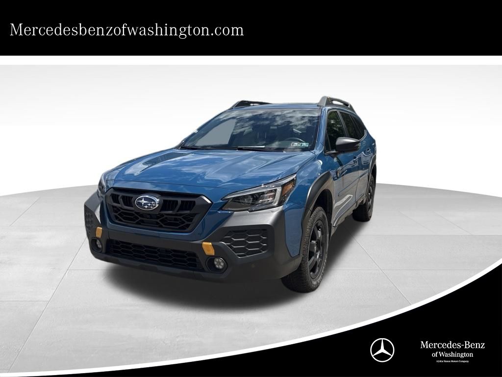 2025 Subaru Outback Wilderness Blue at Rafferty Subaru