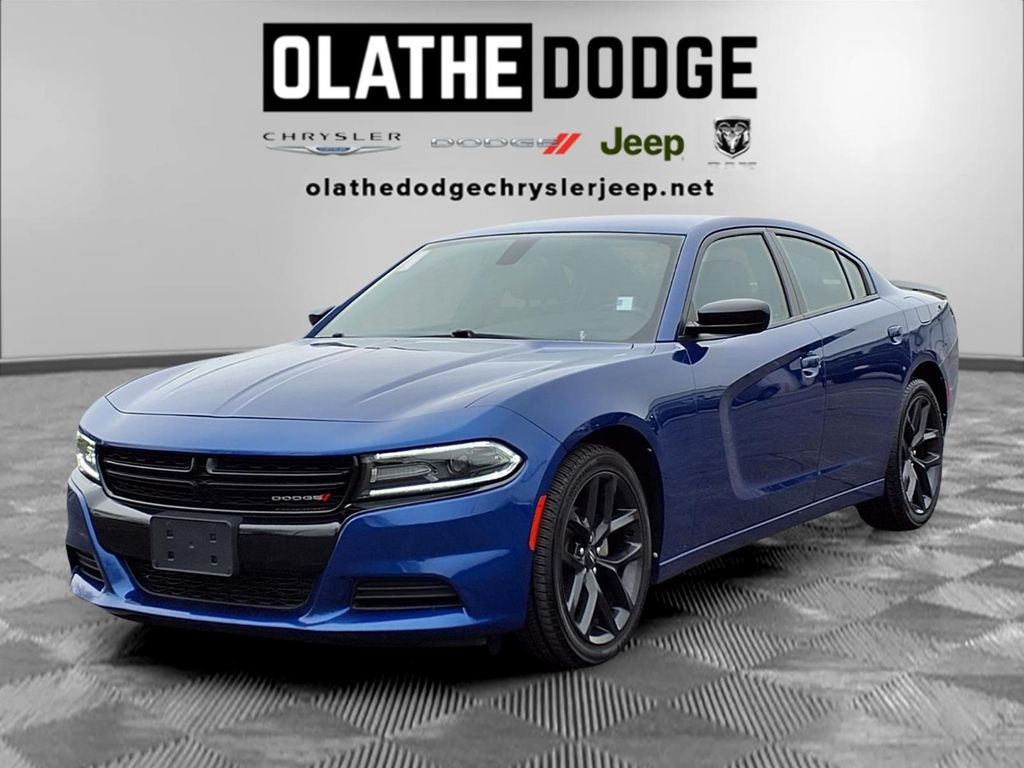 Indigo Blue 2021 Dodge Charger SXT RWD Sedan Rear-Wheel Drive 8-Speed Automatic