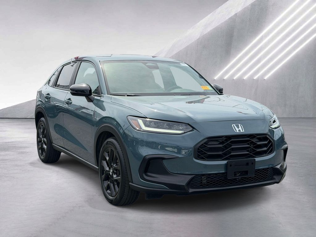 Gray 2023 Honda HR-V SUV / Crossover All-Wheel Drive Continuously Variable Transmission
