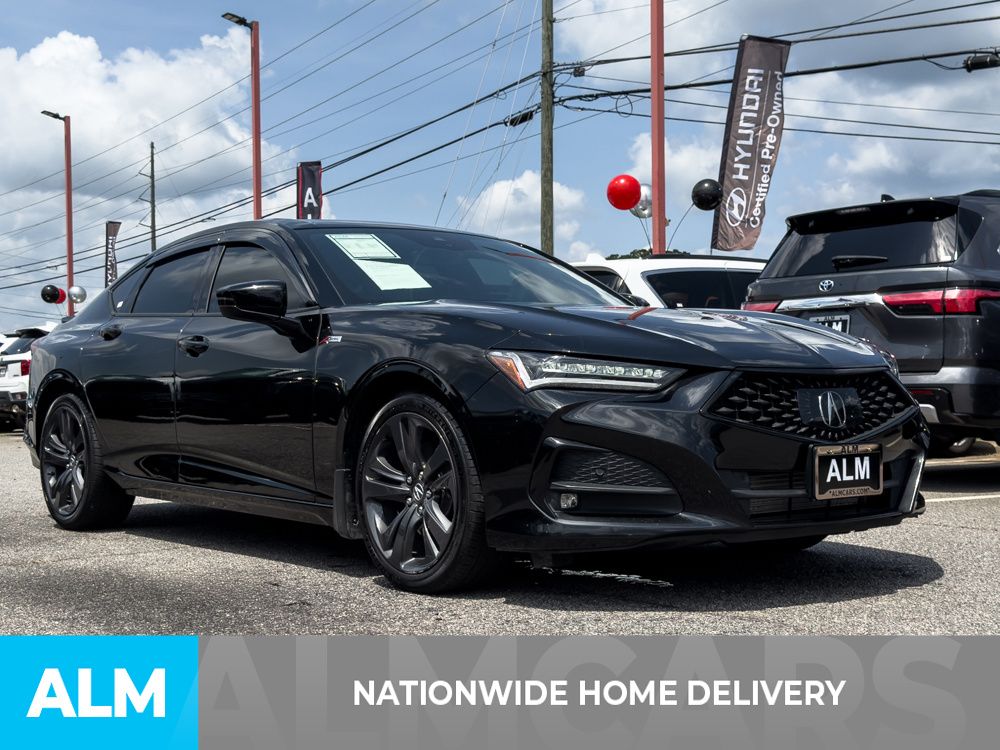 Used 2022 Black Acura A-Spec Package image 4