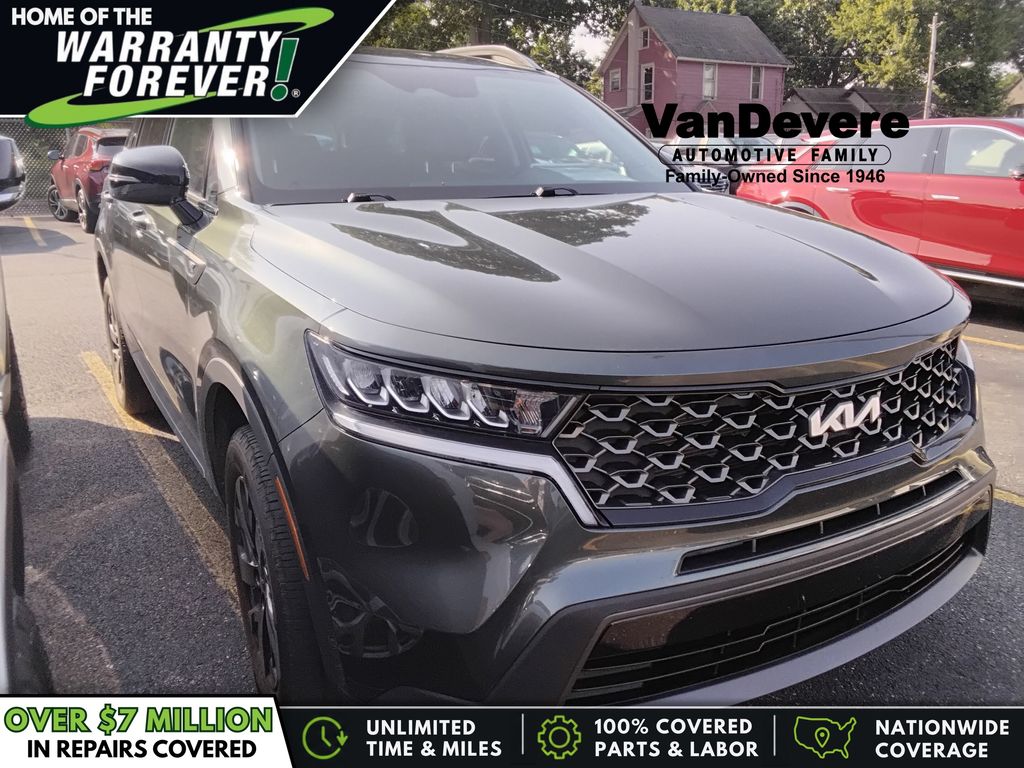Aruba Green 2022 Kia Sorento SUV / Crossover All-Wheel Drive 8-Speed Automatic