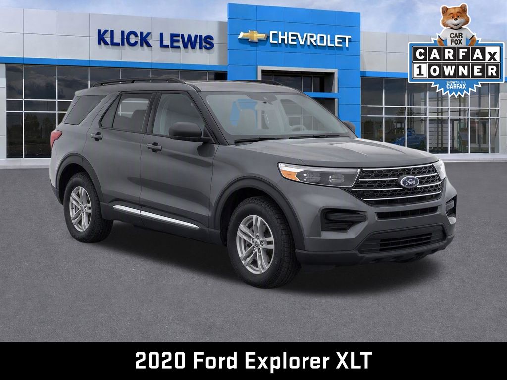 2020 Ford Explorer XLT Gray at Phil Fitts Ford