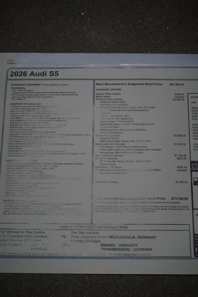 Thumbnail: 2026 Audi S5 - 6