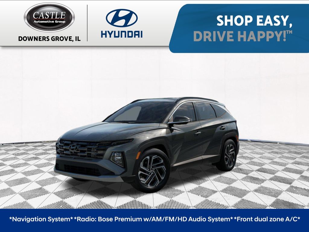 Amazon Gray 2026 Hyundai Tucson Hybrid Plug-In SUV / Crossover All-Wheel Drive 6-Speed Automatic
