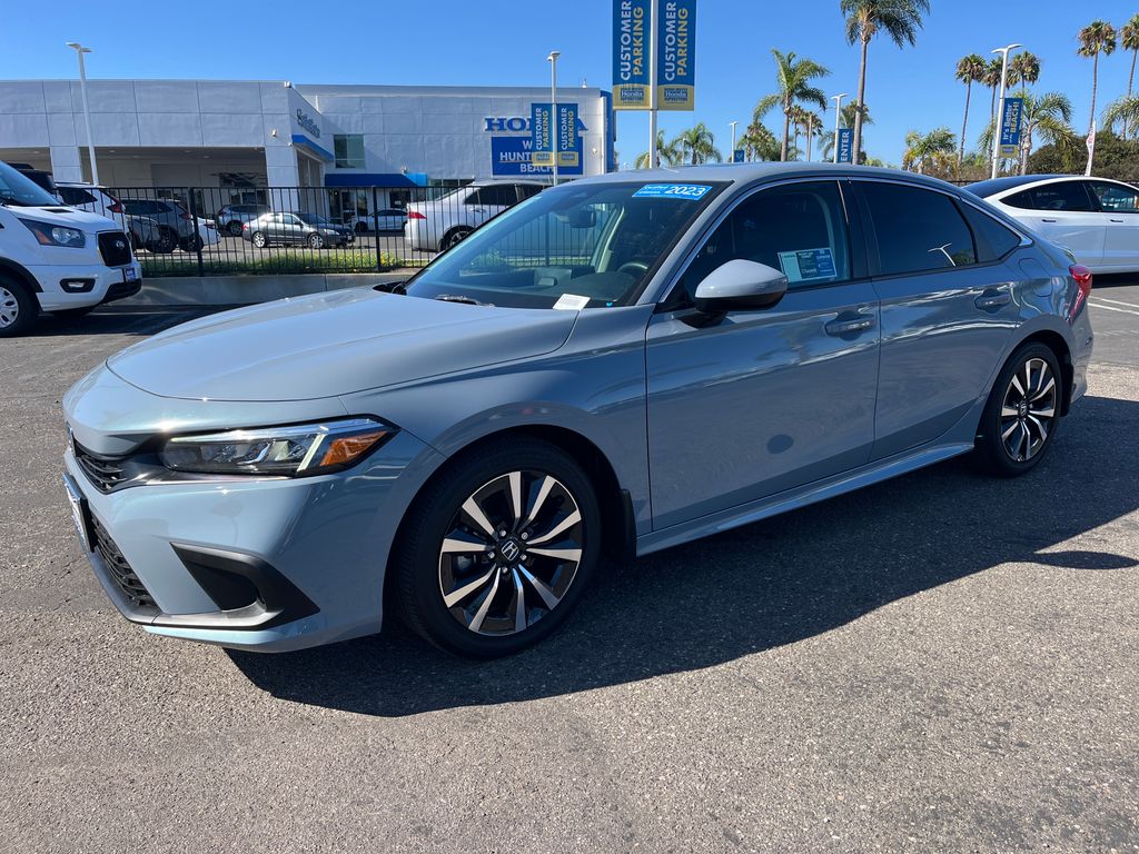 Pear 2023 Honda Civic Sedan Front-Wheel Drive Continuously Variable Transmission