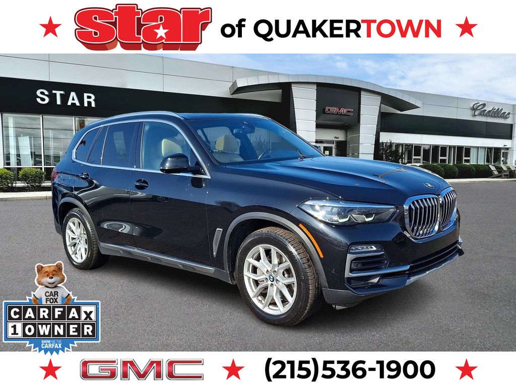 Black Sapphire Metallic 2021 BMW X5 SUV / Crossover All-Wheel Drive 8-Speed Automatic