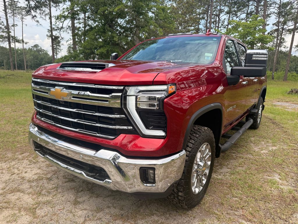 Radiant Red 2024 Chevrolet Silverado 2500HD Pickup Truck Four-Wheel Drive Automatic