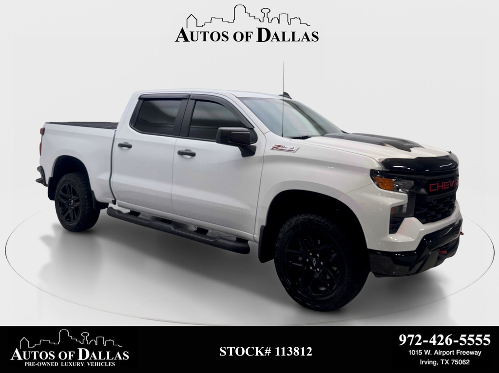 Summit White 2024 Chevrolet Silverado 1500 Pickup Truck Four-Wheel Drive Automatic
