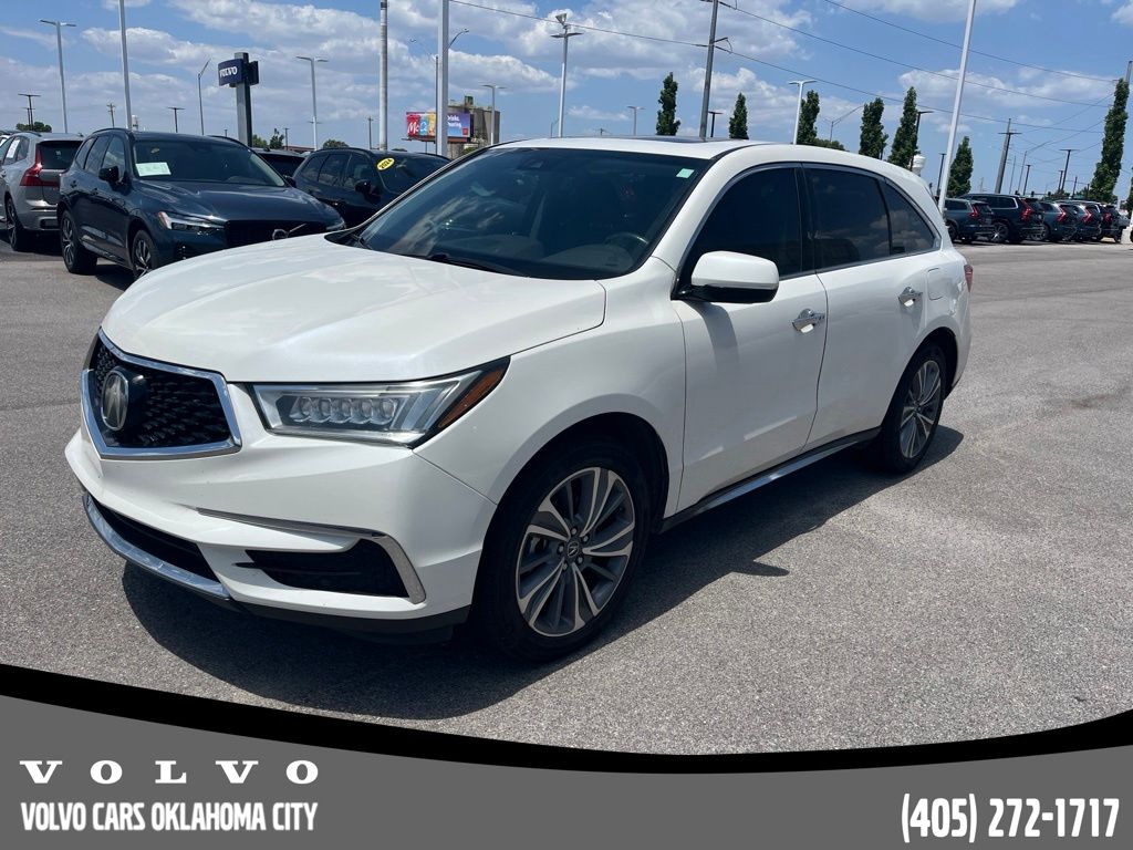 White Diamond Pearl 2017 Acura MDX SUV / Crossover All-Wheel Drive 9-Speed Automatic