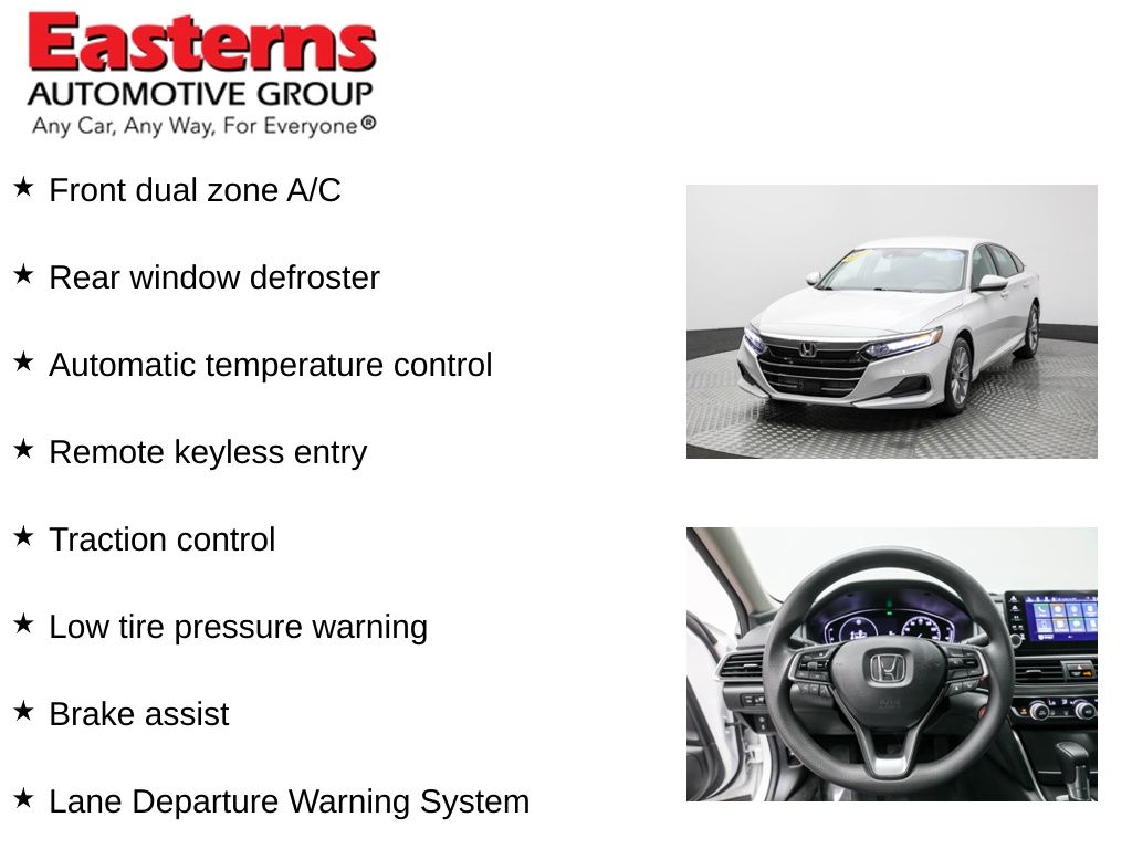 Used 2021 White Honda LX image 11