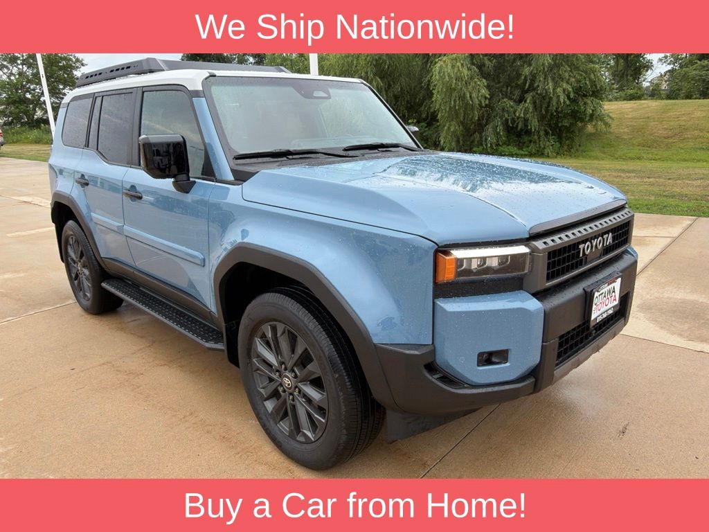 Heritage Blue/Gray Scape Roof 2026 Toyota Land Cruiser SUV / Crossover Four-Wheel Drive 8-Speed Automatic