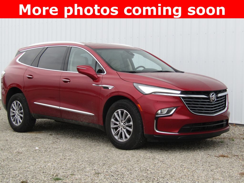 Cherry Red Tintcoat 2023 Buick Enclave Essence AWD SUV / Crossover Four-Wheel Drive 9-Speed Automatic