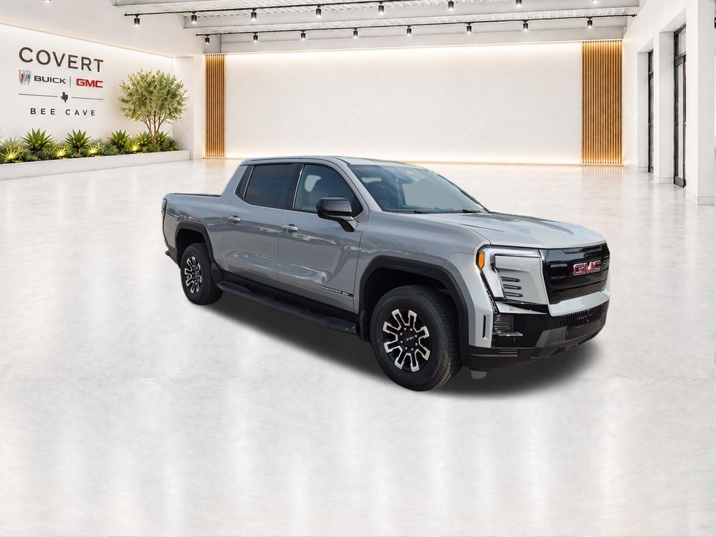 Gray 2026 GMC Sierra EV Pickup Truck All-Wheel Drive 1-Speed Automatic