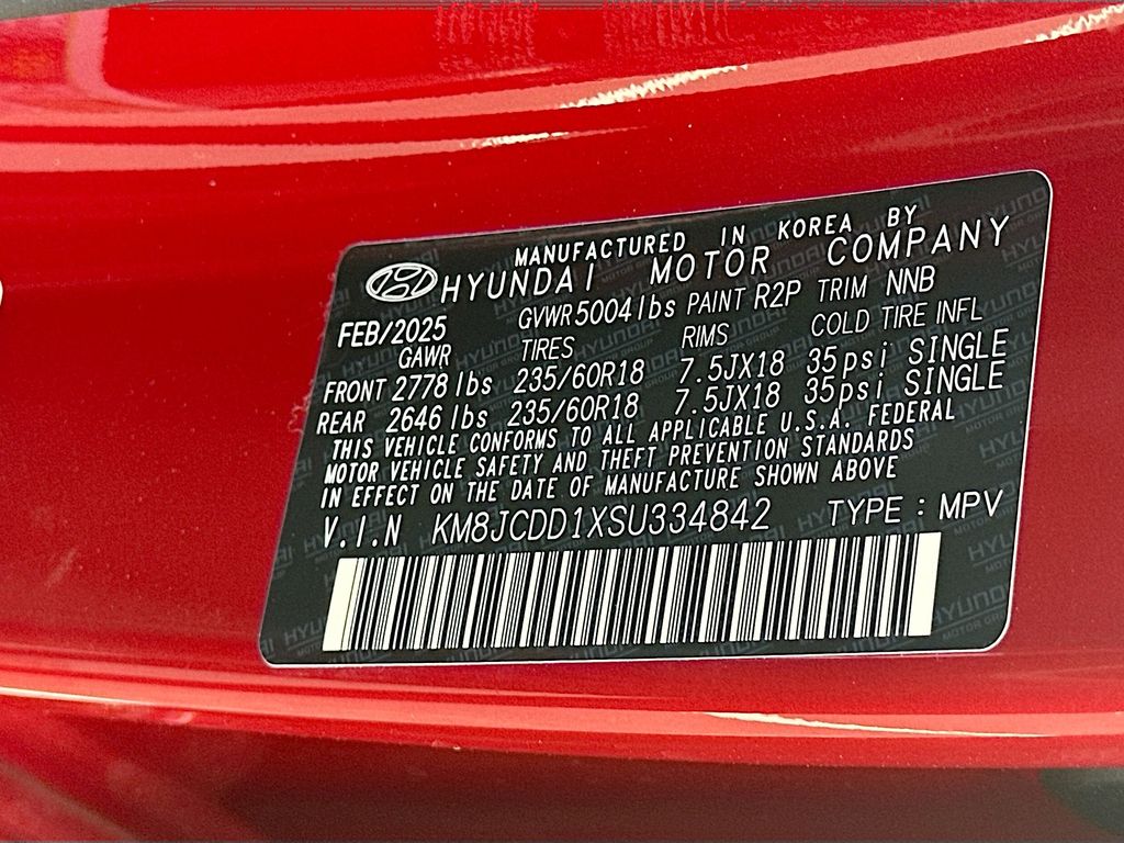 2025 Hyundai Tucson SEL Convenience 24