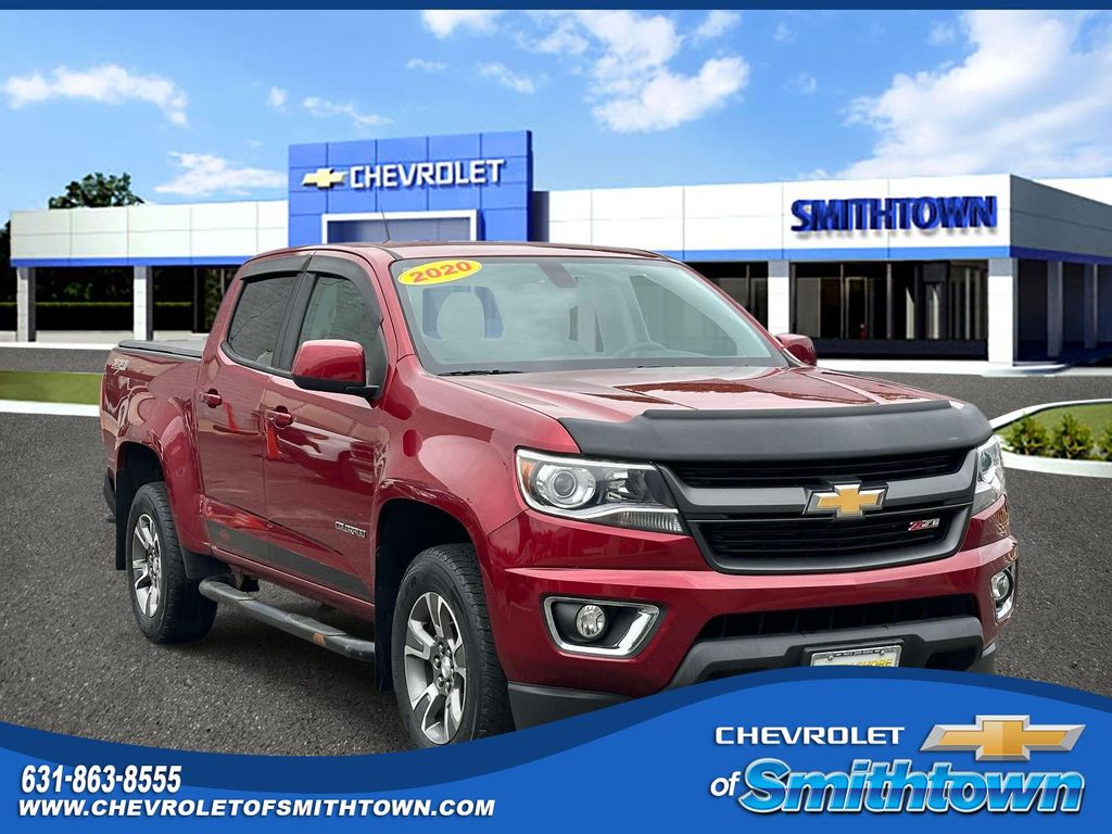 Red Tintcoat 2020 Chevrolet Colorado Pickup Truck Four-Wheel Drive 8-Speed Automatic