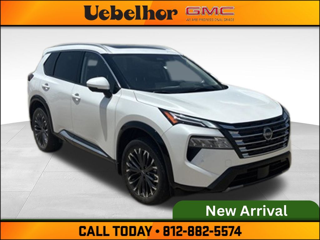 Everest White Pearl 2024 Nissan Rogue SUV / Crossover All-Wheel Drive Continuously Variable Transmission