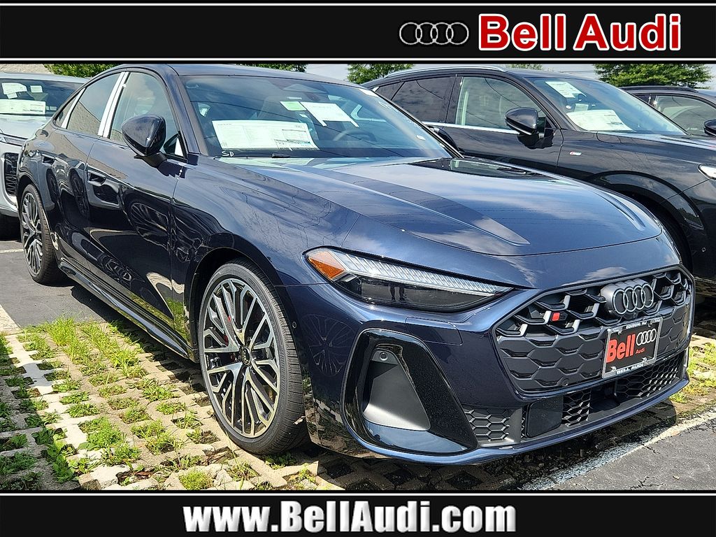 Firmament Blue Metallic 2026 Audi S5 Sedan All-Wheel Drive 7-Speed Automatic