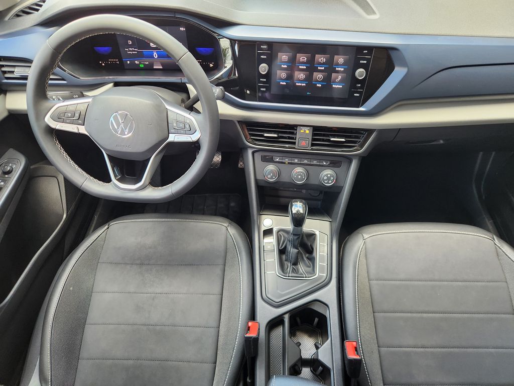 2022 Volkswagen Taos 1.5T SE Red at DeMontrond Mazda