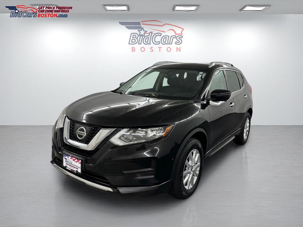 Gray (Magnetic Black) 2017 Nissan Rogue SUV / Crossover All-Wheel Drive Continuously Variable Transmission