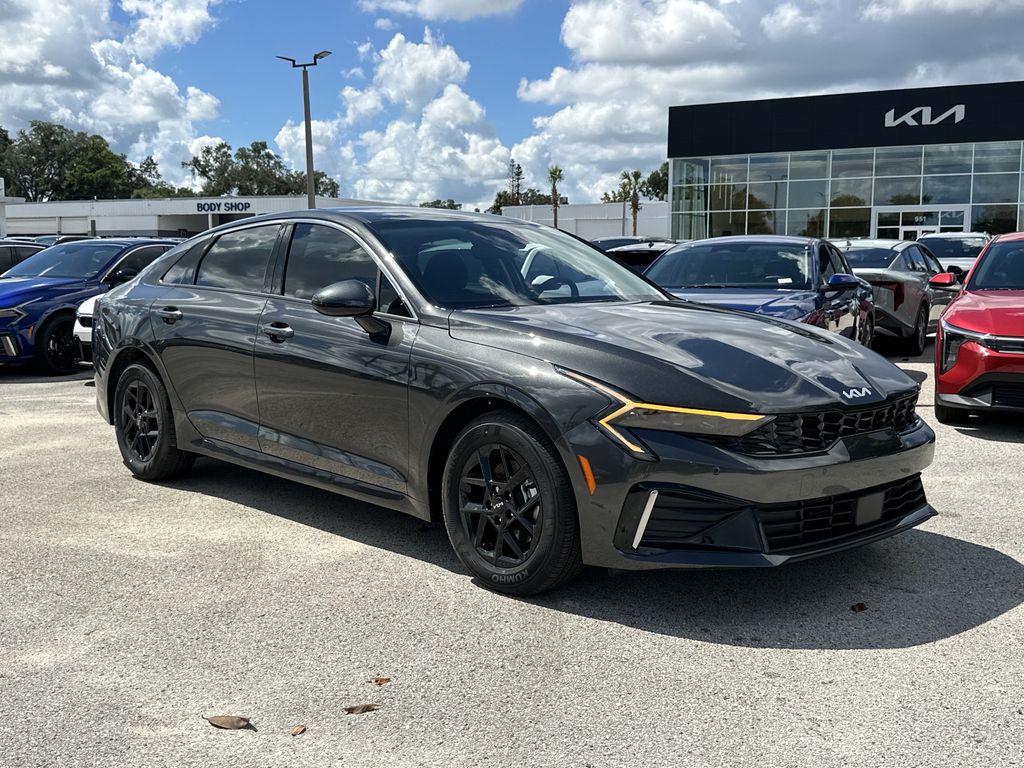 Interstellar Gray 2026 Kia K5 Sedan Front-Wheel Drive 8-Speed Automatic