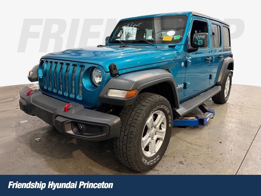 Bikini Pearlcoat 2019 Jeep Wrangler Unlimited Sport S 4WD SUV / Crossover Four-Wheel Drive 8-Speed Automatic
