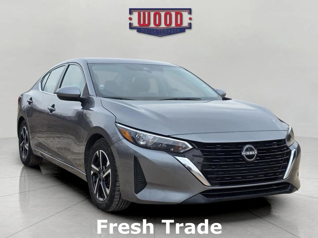 Gray (Gun Metallic) 2024 Nissan Sentra SV FWD Sedan Front-Wheel Drive Continuously Variable Transmission