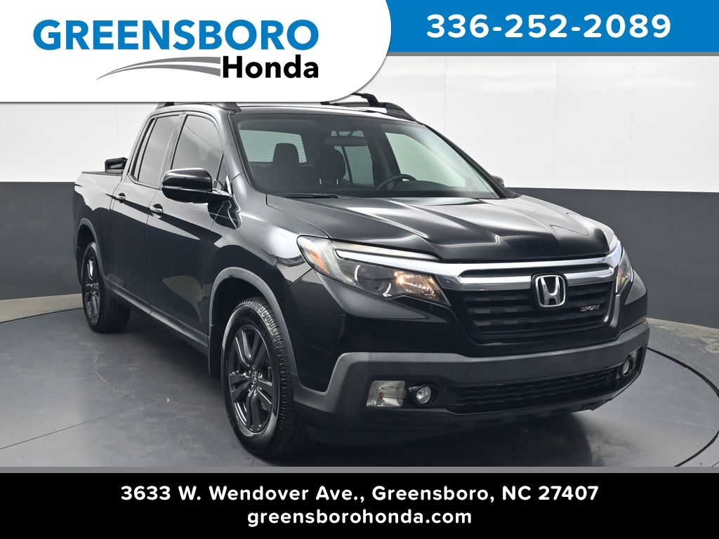 Crystal Black Pearl 2017 Honda Ridgeline Sport Pickup Truck Front-Wheel Drive 6-Speed Automatic