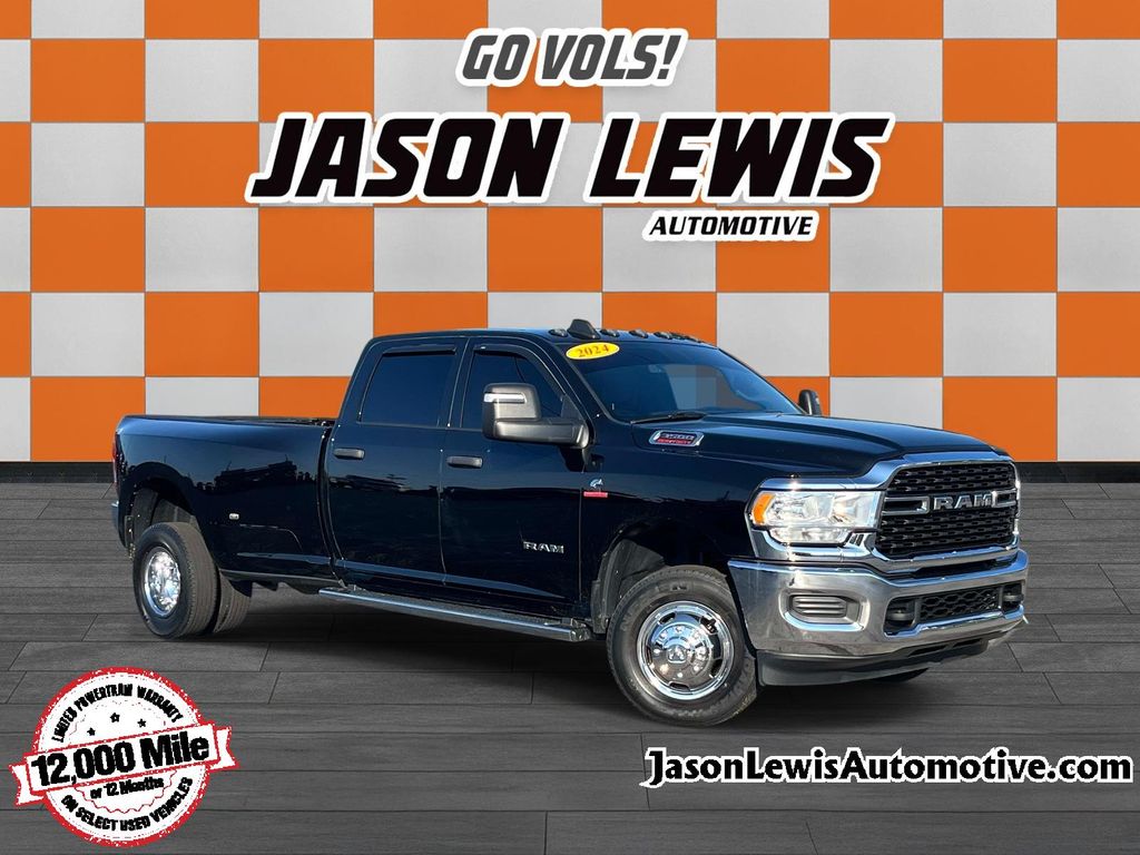 Diamond Black 2024 RAM 3500 Pickup Truck Four-Wheel Drive 6-Speed Automatic