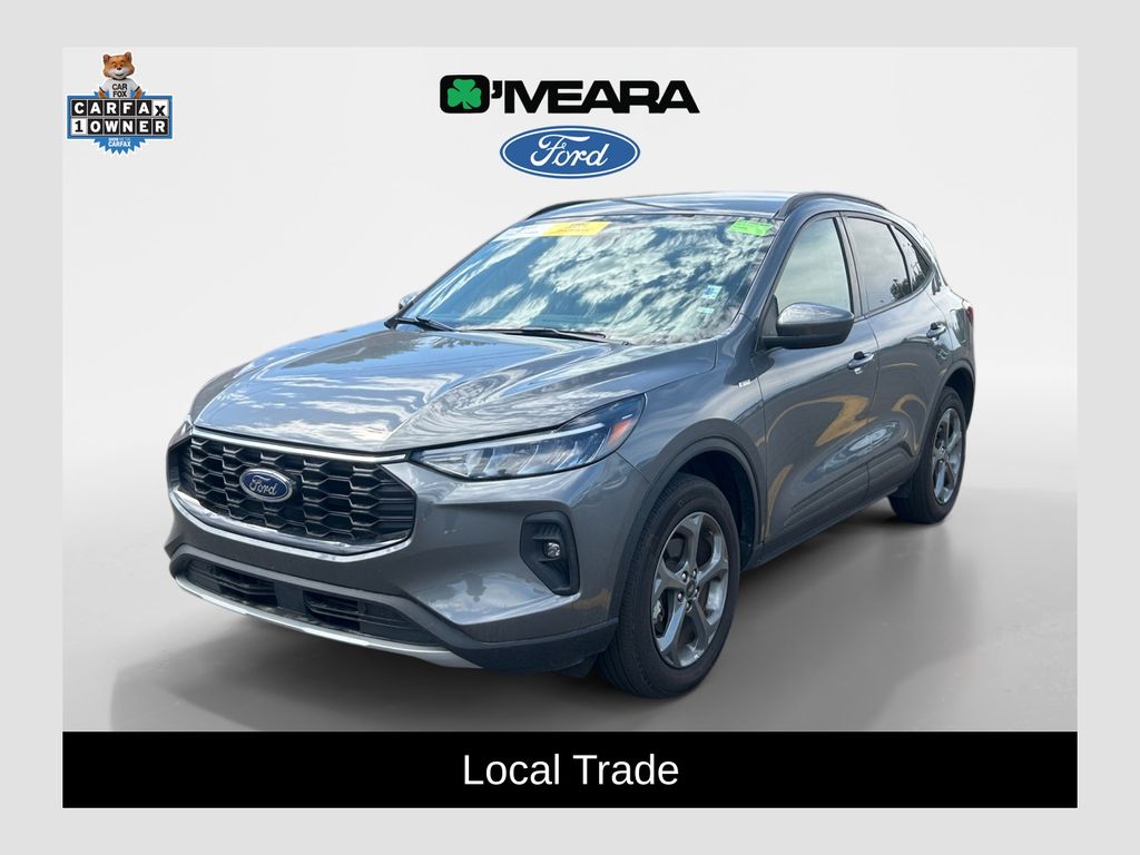 Carbonized Gray Metallic 2025 Ford Escape SUV / Crossover All-Wheel Drive 8-Speed Automatic