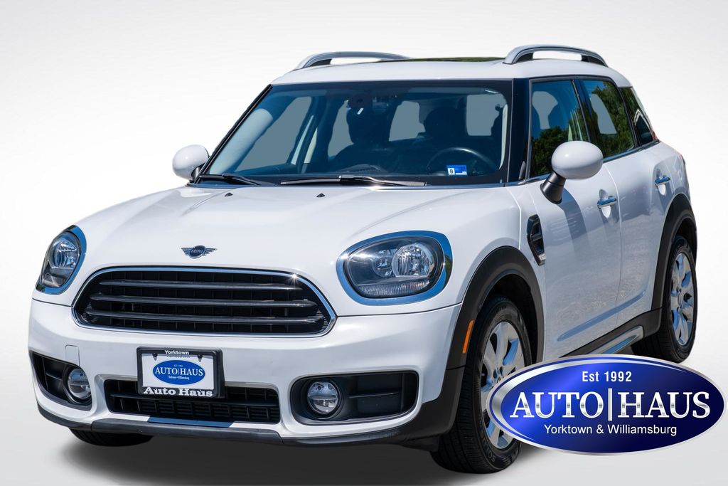 Light White 2019 MINI Countryman SUV / Crossover Front-Wheel Drive 6-Speed Automatic