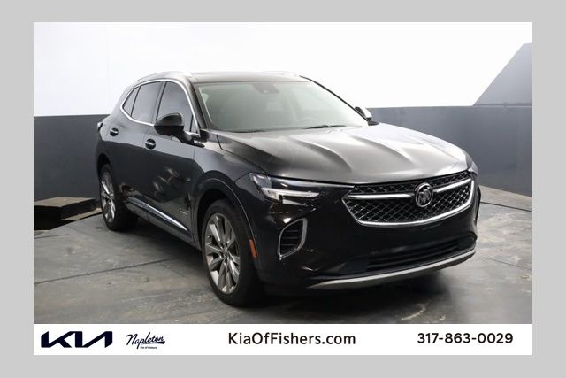 Black (Ebony Twilight Metallic) 2023 Buick Envision Avenir FWD SUV / Crossover Front-Wheel Drive 9-Speed Automatic