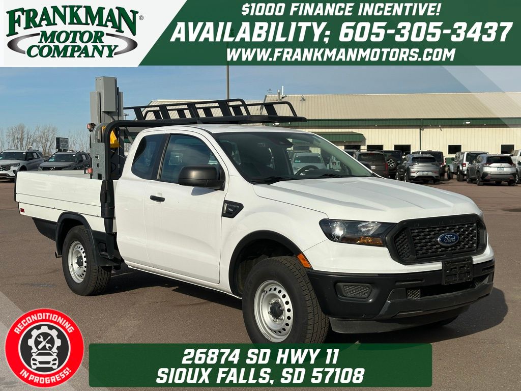 Oxford White 2019 Ford Ranger Chassis XL SuperCab RWD Pickup Truck 4X2 Automatic