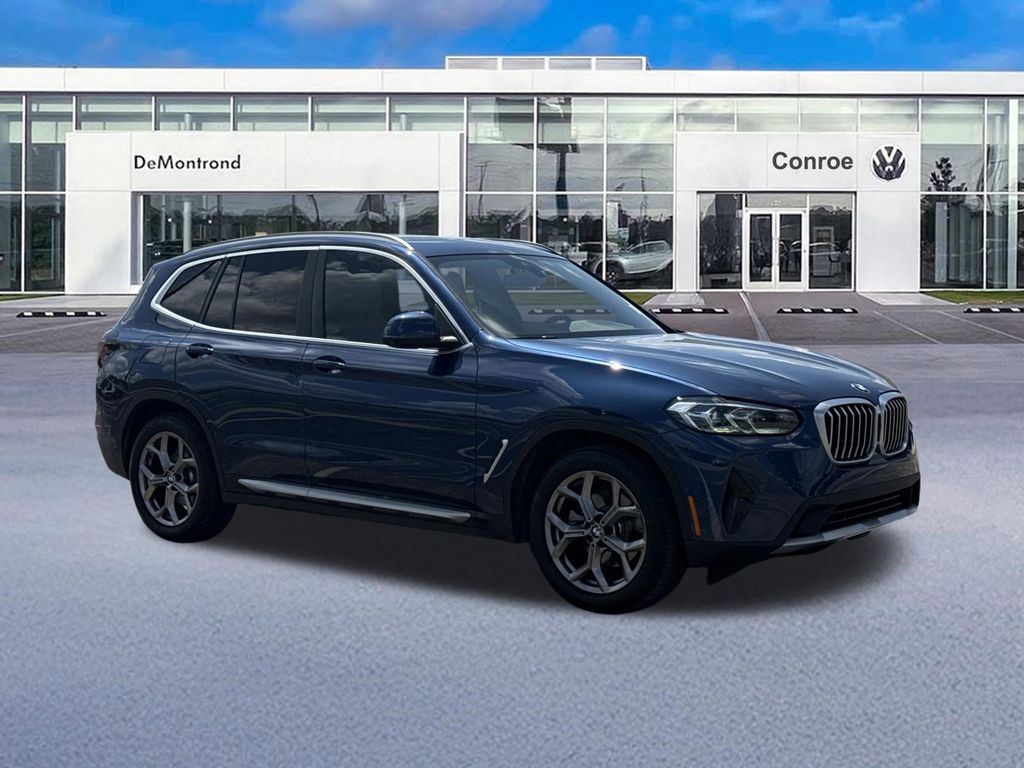 2023 BMW X3 sDrive30i Blue at DeMontrond Mazda