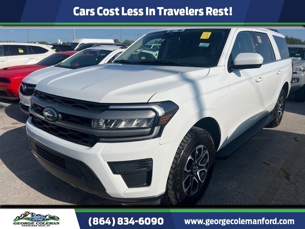 Oxford White 2024 Ford Expedition MAX XLT 4WD SUV / Crossover Four-Wheel Drive Automatic