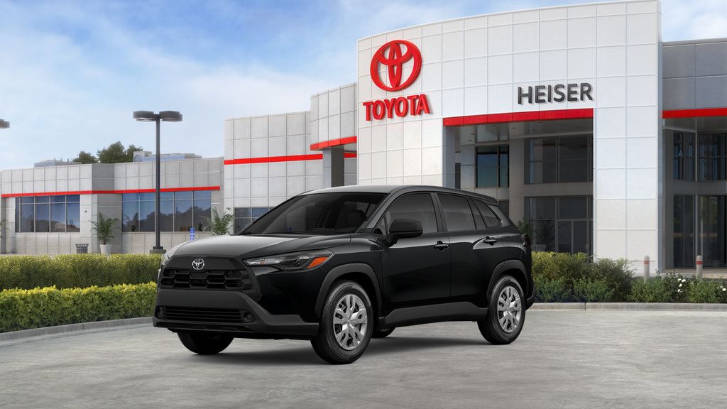 Jet Black 2026 Toyota Corolla Cross SUV / Crossover All-Wheel Drive Continuously Variable Transmission