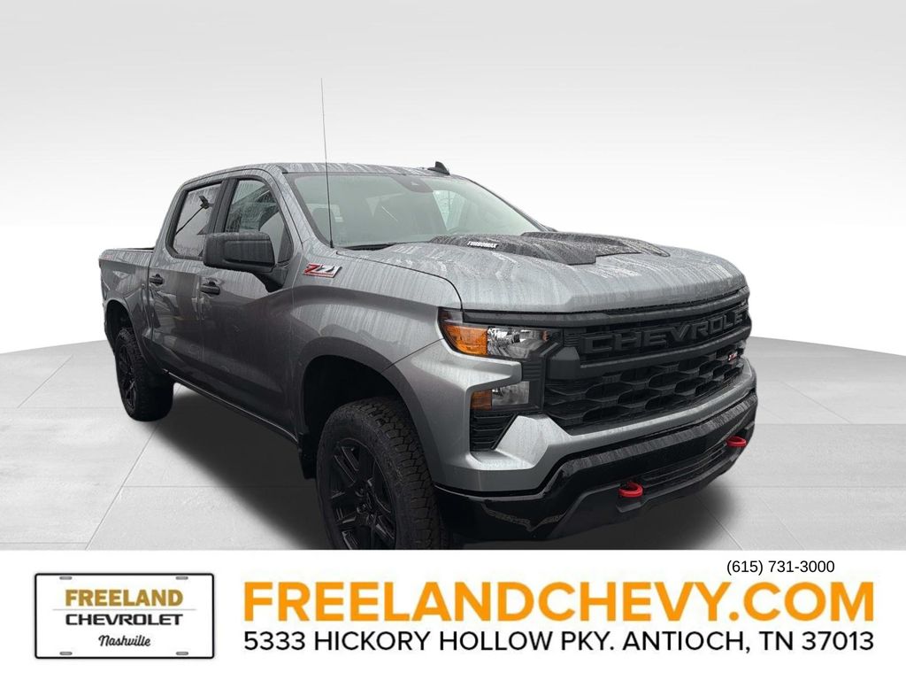 2026 Chevrolet Silverado 1500 Custom Trail Boss Crew Cab 4WD