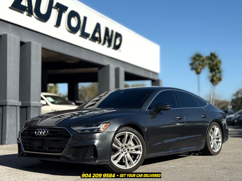 Daytona Gray Pearl 2021 Audi A7 Sedan All-Wheel Drive 7-Speed Automatic