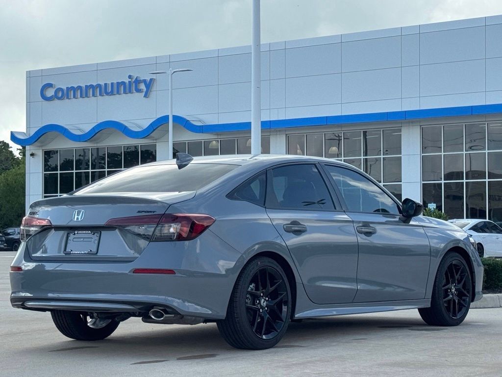 2026 Honda Civic Sport Gray at Community Honda