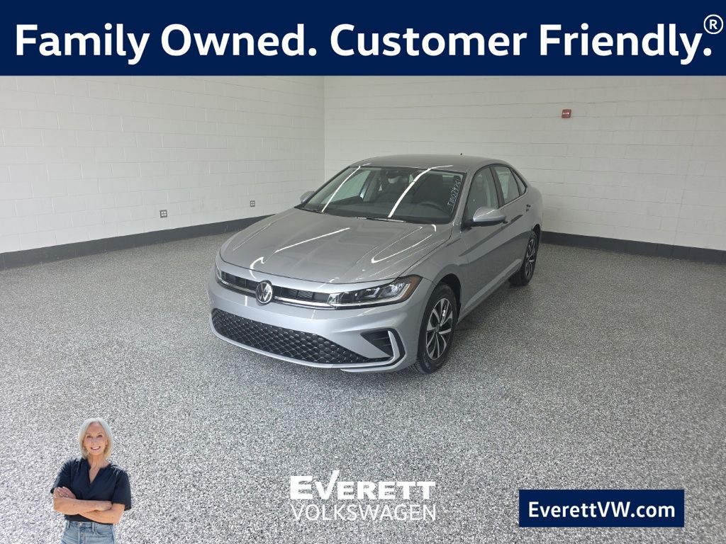 Pyrite Silver Metallic 2026 Volkswagen Jetta Sedan Front-Wheel Drive 8-Speed Automatic