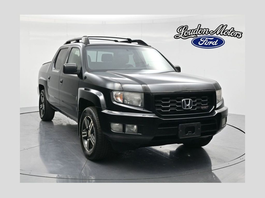 Crystal Black Pearl 2012 Honda Ridgeline Pickup Truck Four-Wheel Drive 5-Speed Automatic