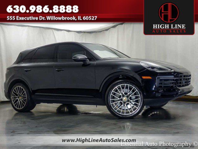 Black 2023 Porsche Cayenne SUV / Crossover All-Wheel Drive 8-Speed Automatic