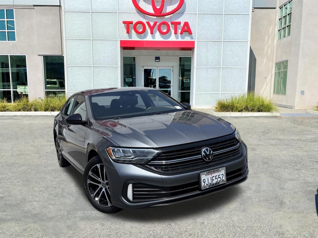 Used 2023 Volkswagen Jetta Sport with VIN 3VWBM7BU0PM051153 for sale in Long Beach, CA