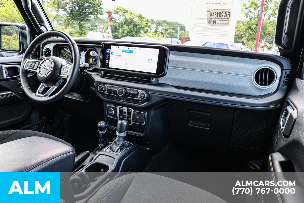 Used 2024 Black Jeep Sahara 4xe image 28