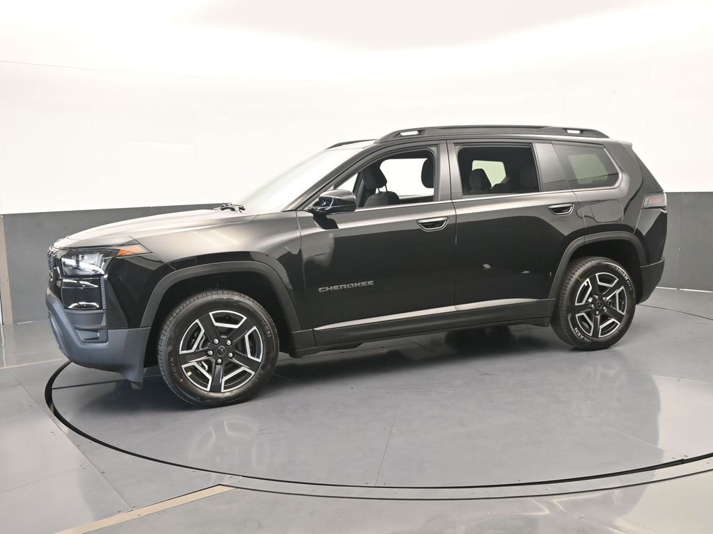 New 2026 Diamond Black Crystal Pearlcoat Jeep Laredo image 2