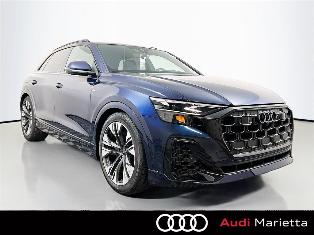 Waitomo Blue Metallic 2026 Audi Q8 SUV / Crossover All-Wheel Drive 8-Speed Automatic