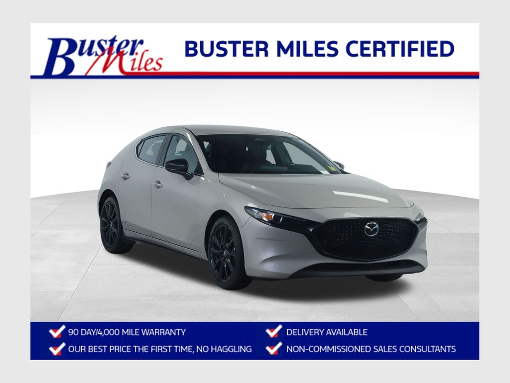 Gray (Platinum Quartz Metallic) 2024 Mazda MAZDA3 Hatchback Front-Wheel Drive 6-Speed Automatic